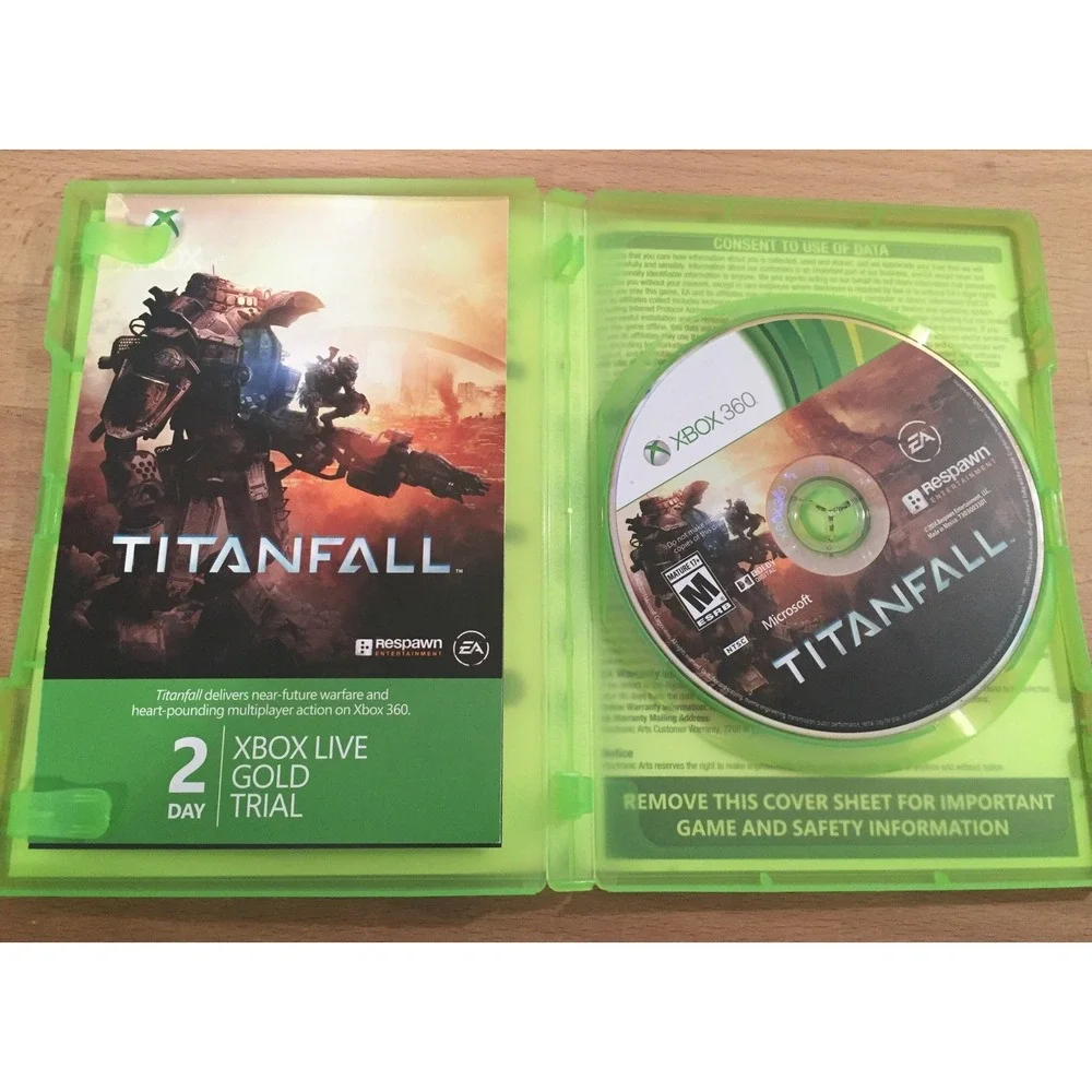 Titanfall Xbox 360 EA Respawn Entertainment 2014 Online Only NTSC Tested